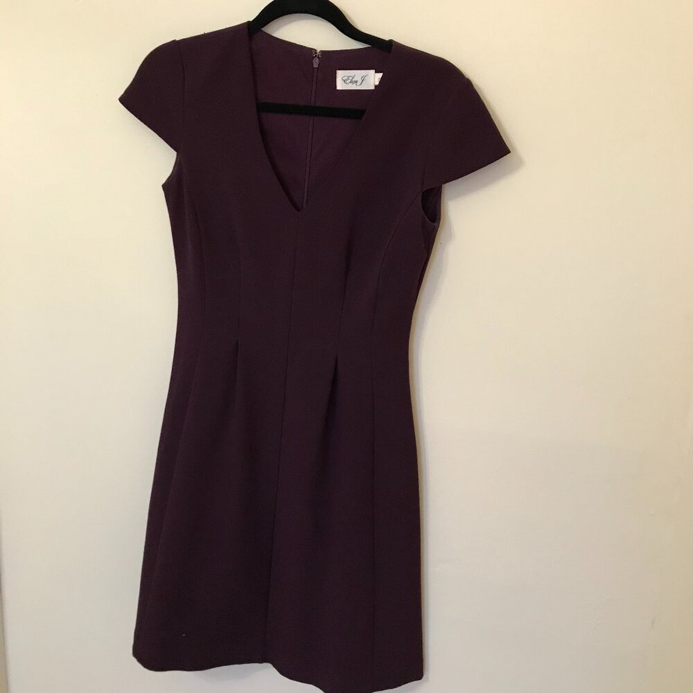 Cap sleeve Eliza J. Fit & Flare Dress